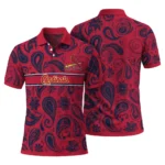 St Louis Cardinals Polo Shirt Custom Paisley Band Red Best Selling