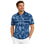 Tampa Bay Rays Polo Shirt Customized Paisley Band Navy Best Selling