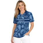 Tampa Bay Rays Polo Shirt Customized Paisley Band Navy Best Selling