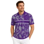 Tcu Horned Frogs Polo Shirt Custom Paisley Band Purple Best Selling