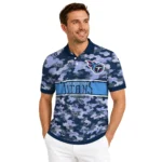 Tennessee Titans Polo Shirt Personalized Camo Band Navy Best Selling