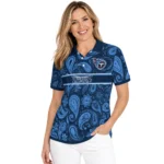 Tennessee Titans Polo Shirt Personalized Paisley Band Navy Best Selling