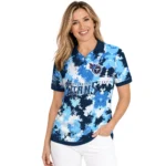 Tennessee Titans Polo Shirt Personalized Pixel Camo Navy Best Selling