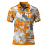Tennessee Volunteers Polo Shirt Customized Pixel Camo Orange Best Selling