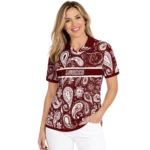 Texas Am Aggies Polo Shirt Personalized Paisley Band Maroon Best Selling
