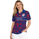 Texas Rangers Polo Shirt Personalized Paisley Band Blue Best Selling