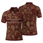 Texas State Bobcats Polo Shirt Personalized Paisley Band Maroon Best Selling