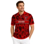 Texas Tech Red Raiders Polo Shirt Custom Paisley Band Red Best Selling