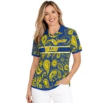 Toledo Rockets Polo Shirt Personalized Paisley Band Blue Best Selling