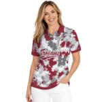 Troy Trojans Polo Shirt Customized Pixel Camo Red Best Selling