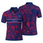 Tulsa Golden Hurricane Polo Shirt Personalized Paisley Band Blue Best Selling