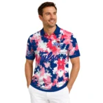 Tulsa Golden Hurricane Polo Shirt Personalized Pixel Camo Blue Best Selling