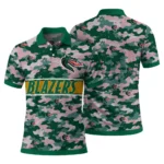 Uab Blazers Polo Shirt Customized Camo Band Green Best Selling