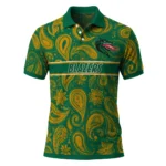 Uab Blazers Polo Shirt Customized Paisley Band Green Best Selling