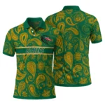 Uab Blazers Polo Shirt Customized Paisley Band Green Best Selling