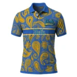 Ucla Bruins Polo Shirt Custom Paisley Band Blue Best Selling