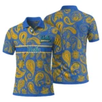 Ucla Bruins Polo Shirt Custom Paisley Band Blue Best Selling