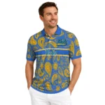 Ucla Bruins Polo Shirt Custom Paisley Band Blue Best Selling