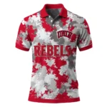 Unlv Rebels Polo Shirt Customized Pixel Camo Red Best Selling