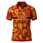 Usc Trojans Polo Shirt Customized Paisley Band Red Best Selling