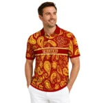 Usc Trojans Polo Shirt Customized Paisley Band Red Best Selling