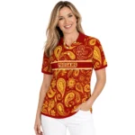 Usc Trojans Polo Shirt Customized Paisley Band Red Best Selling