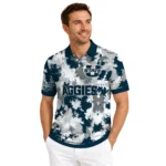 Utah State Aggies Polo Shirt Customized Pixel Camo Navy Best Selling