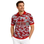 Utah Utes Polo Shirt Personalized Camo Band Red Best Selling