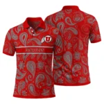 Utah Utes Polo Shirt Personalized Paisley Band Red Best Selling