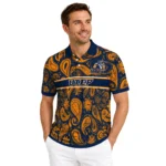 Utep Miners Polo Shirt Customized Paisley Band Blue Best Selling