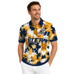 Utep Miners Polo Shirt Customized Pixel Camo Blue Best Selling