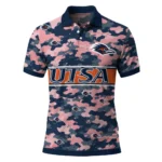 Utsa Roadrunners Polo Shirt Custom Camo Band Orange Best Selling