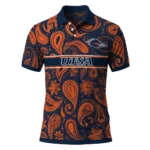 Utsa Roadrunners Polo Shirt Custom Paisley Band Orange Best Selling