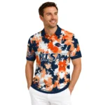 Utsa Roadrunners Polo Shirt Custom Pixel Camo Orange Best Selling