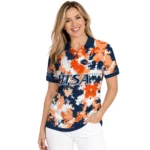 Utsa Roadrunners Polo Shirt Custom Pixel Camo Orange Best Selling