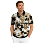 Vanderbilt Commodores Polo Shirt Personalized Pixel Camo Black Best Selling