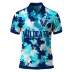 Villanova Wildcats Polo Shirt Custom Pixel Camo Navy Best Selling