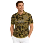 Wake Forest Demon Deacons Polo Shirt Customized Paisley Band Gold Best Selling