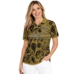 Wake Forest Demon Deacons Polo Shirt Customized Paisley Band Gold Best Selling