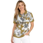 Wake Forest Demon Deacons Polo Shirt Customized Pixel Camo Gold Best Selling