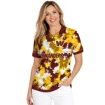 Washington Commanders Polo Shirt Custom Pixel Camo Burgundy Best Selling