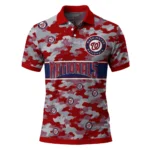 Washington Nationals Polo Shirt Customized Camo Band Red Best Selling