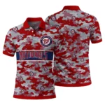 Washington Nationals Polo Shirt Customized Camo Band Red Best Selling