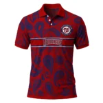 Washington Nationals Polo Shirt Customized Paisley Band Red Best Selling