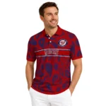 Washington Nationals Polo Shirt Customized Paisley Band Red Best Selling