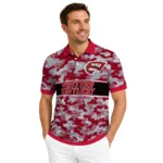 Western Kentucky Hilltoppers Polo Shirt Customized Camo Band Red Best Selling