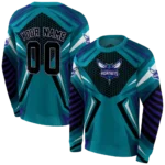 customized-charlotte-hornets-spider-armor-teal-black-hoodie-best-selling.webp