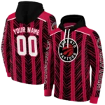 customized-toronto-raptors-chevron-motion-red-hoodie-best-selling.webp
