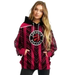 customized-toronto-raptors-chevron-motion-red-hoodie-best-selling.webp