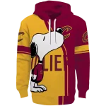 Cleveland Cavaliers Hoodie - Snoopy Wine – NBA Fan Pullover